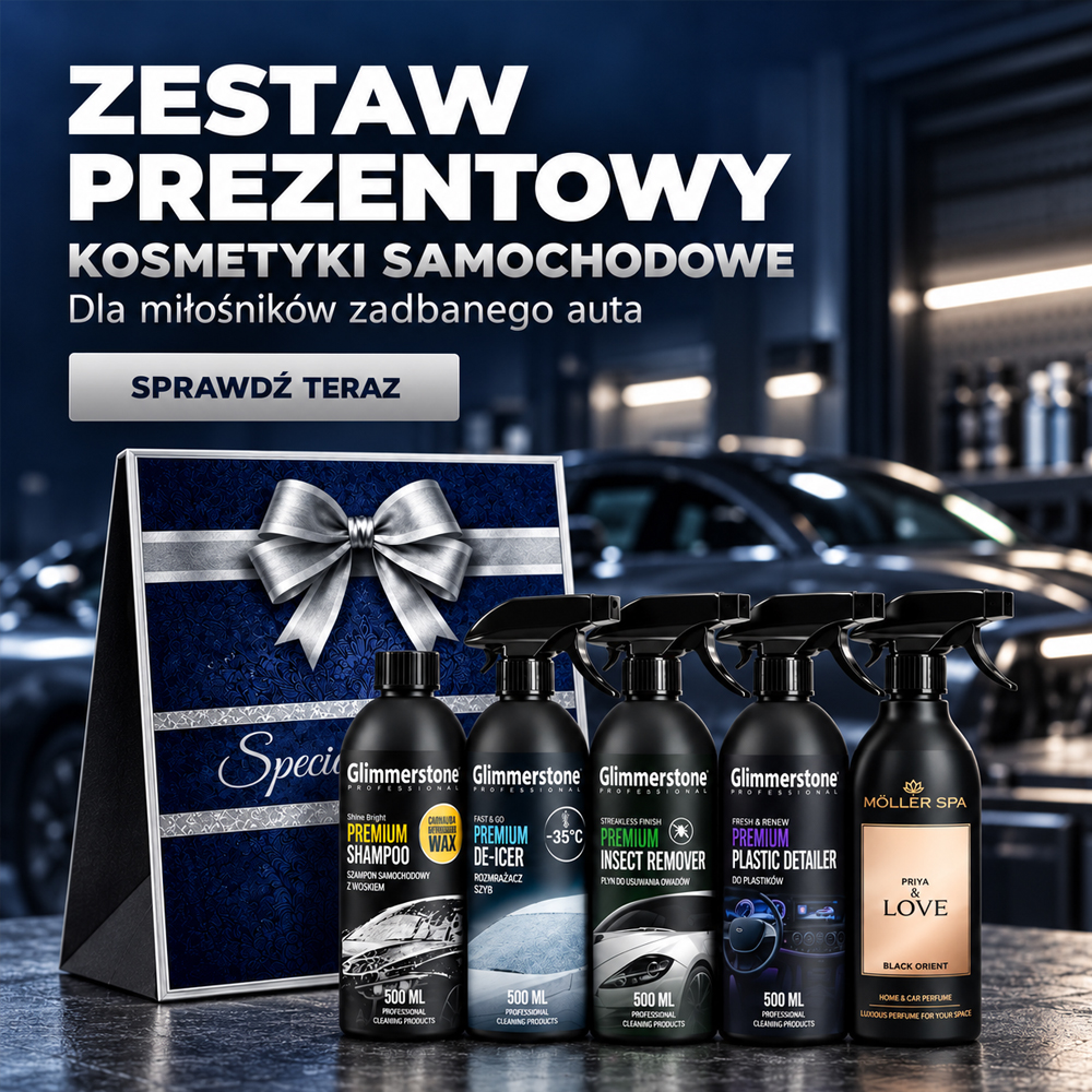 zestaw prezentowy do samochodu