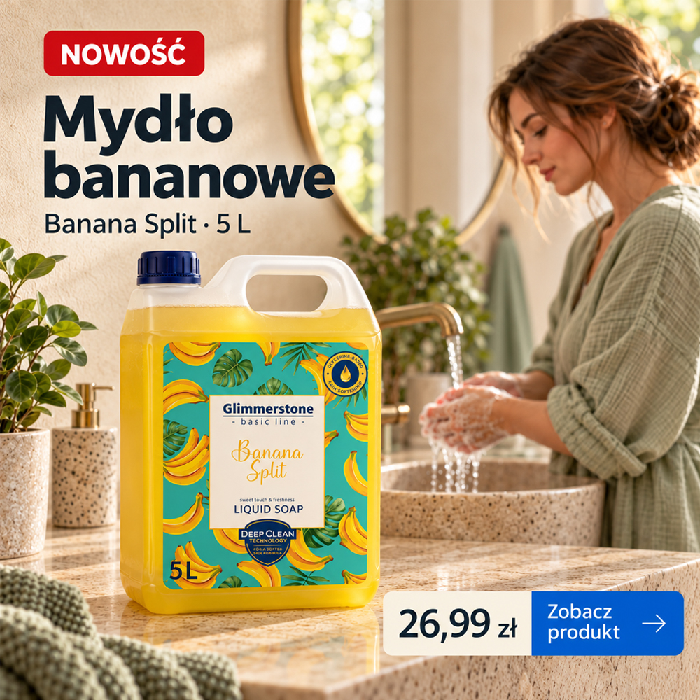 mydło bananowe 