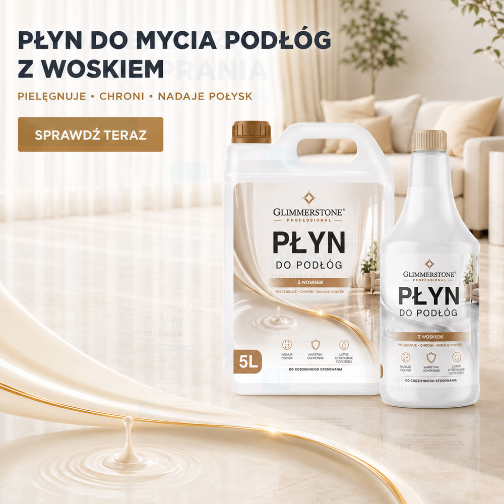 Płyn do Mycia Podłóg z Woskiem