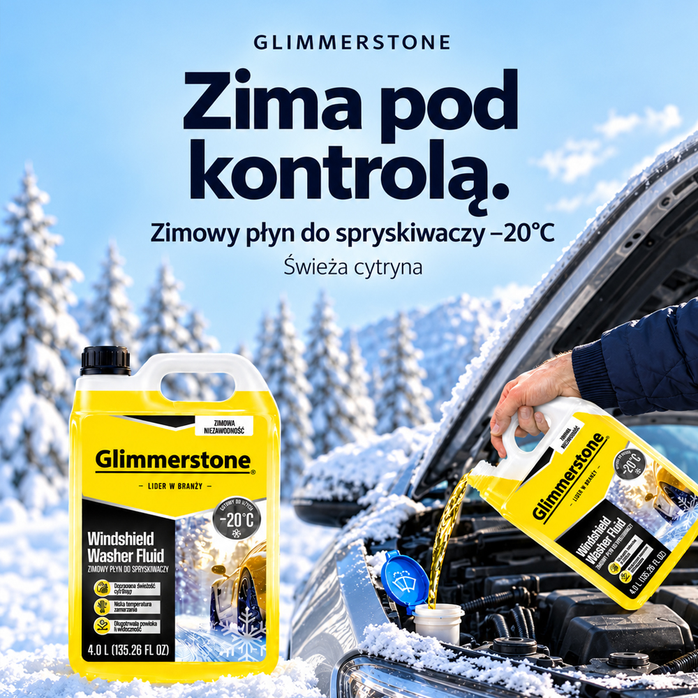 zimowy płyn do spryskiwaczy