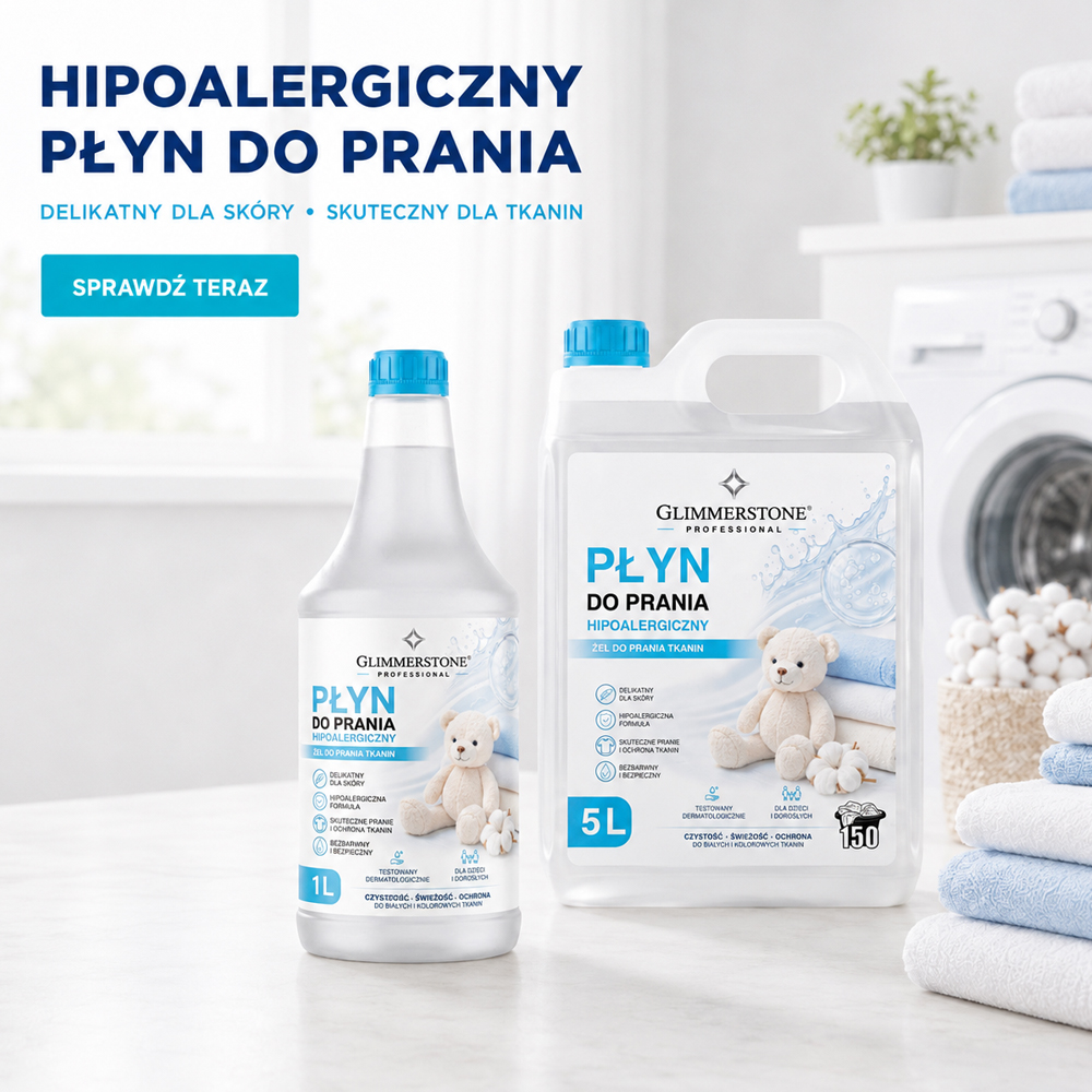 HIPOALEGRICZNY PŁYN DO PRANIA